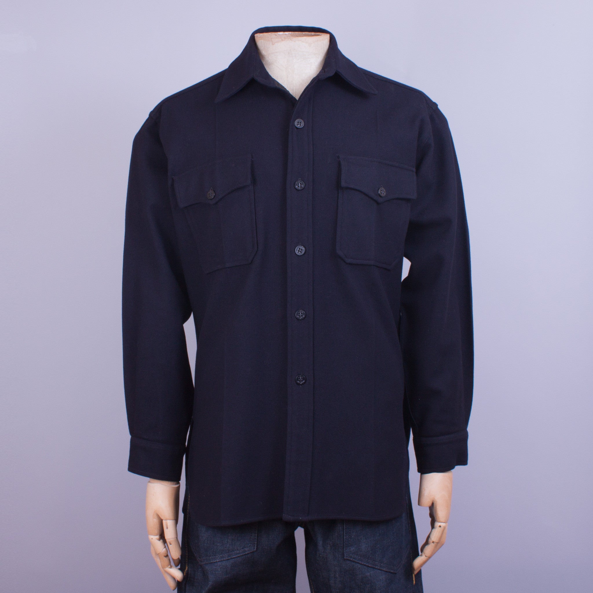 Mid-1940s Vintage US Navy CPO Shirt